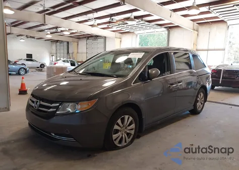 2014 Honda Odyssey Ex из США, поврежденный, VIN 5FNRL5H46EB081436